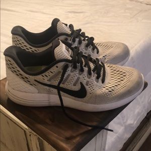 White and black Nike’s